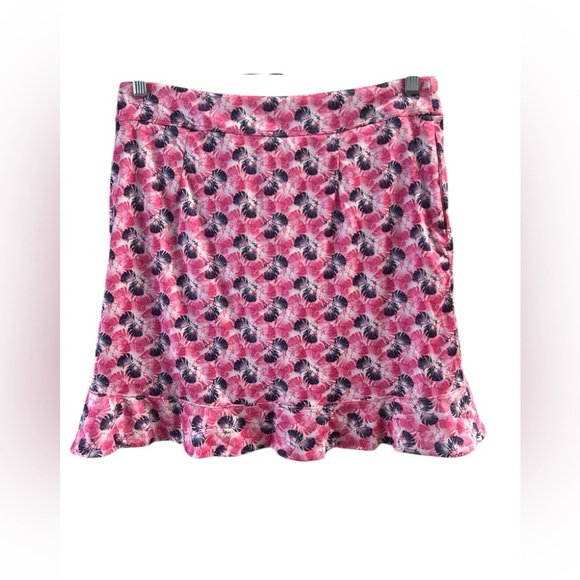 Greg Norman pink and purple patterned athletic skirt - Picture 4 of 4